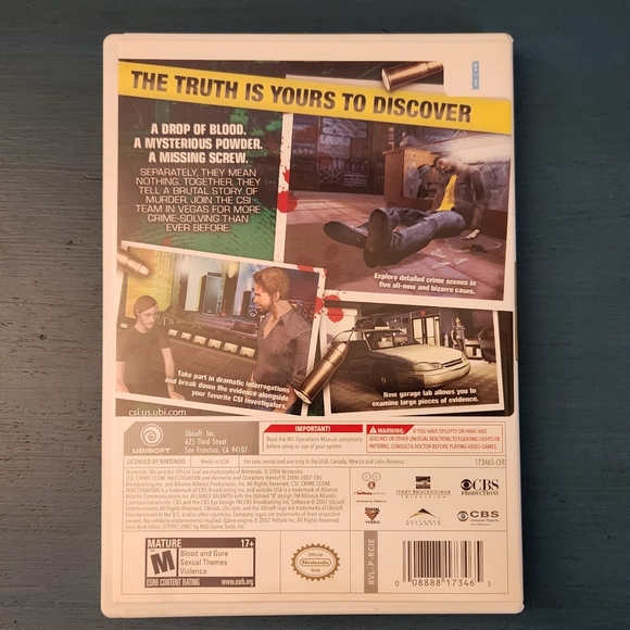 CSI: Wii Game - Picture 2 of 4